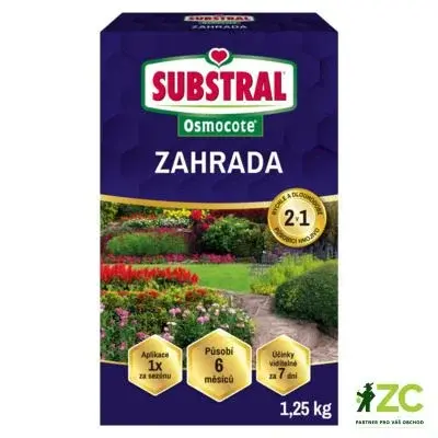 Hnojivo EVERGREEN Substral Osmocote 2v1 - zahrada 1250 g