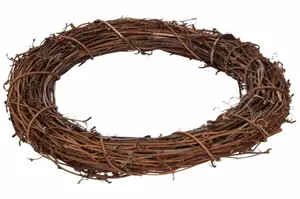 Věnec W045052 dekorační z ratanu průměr 25 cm