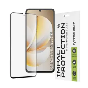 Techsuit 111D Tvrzené sklo, Realme Note 70T, černé
