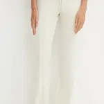 Pyžamové kalhoty Hollister Co. dámské, béžová barva, KI346-4017