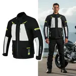 Moto bunda W-TEC Warao černá-fluo M