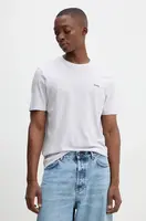 Bavlněné tričko HUGO Dero222 růžová barva, 50466158