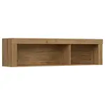 NÁSTĚNNÁ POLICE, barvy dubu, 156/40/32,5 cm