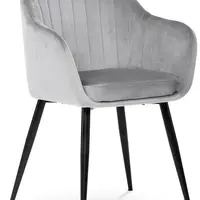 AUTRONIC jídelní židle PIKA SIL4 stříbrná