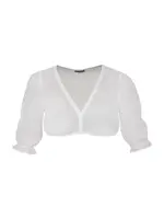 MARJO Krojová blúzka 'Schierling'  biela