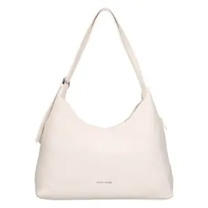 Dámská kabelka přes rameno David Jones Quida - krémová