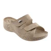 SANTE Dámské pantofle DS/152 BÉŽOVÁ v.37