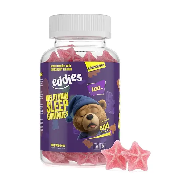 EDDIES Gumídci na spánek s melatoninem 60 kusů