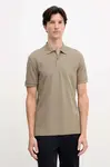 Bavlněné polo tričko BOSS Pallas