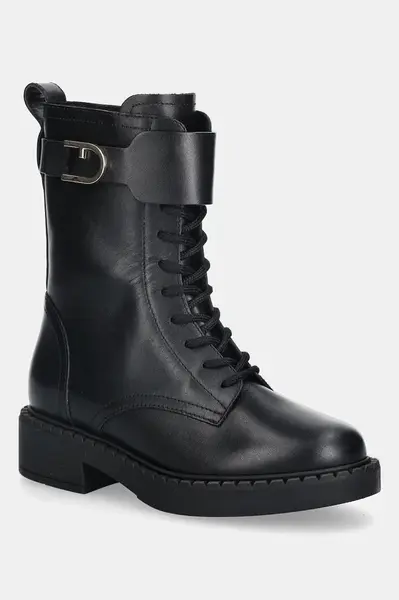 Kožená obuv Furla New Legacy Army Boot