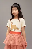 Detské bavlnené tričko Mini Rodini Dino