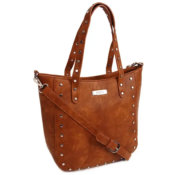 Dámska kabelka Doca 13393 - camel