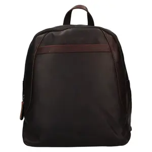 Kožený batoh Justified Divelo - hnedá