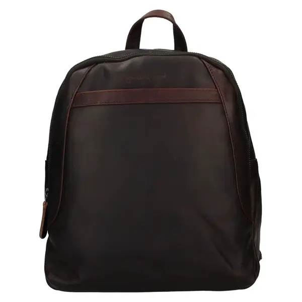 Kožený batoh Justified Divelo - hnedá