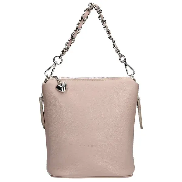 Dámska kožená kabelka Facebag Roberta - béžová