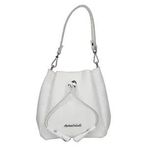 Dámska kožená kabelka Marina Galant Melanis - biela