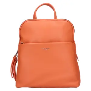 Módny dámsky batôžtek David Jones Matila - oranzovo-hnedá