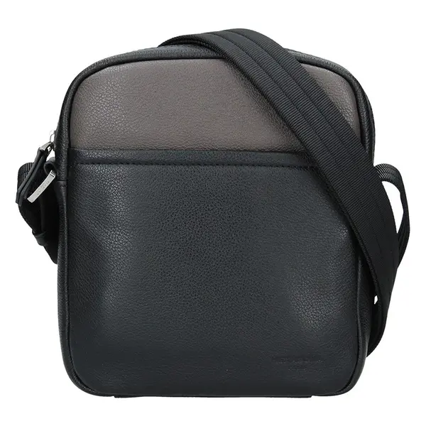 Pánska taška na doklady Hexagon Kolien - čierno-hnedá