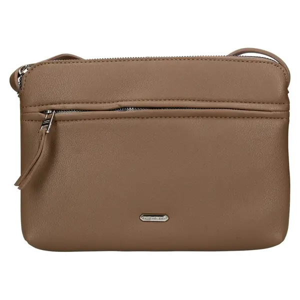 Dámska crossbody kabelka David Jones Gleda - svetlo hnedá