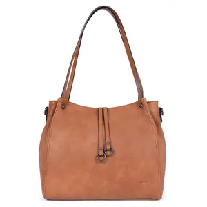 Dámská kabelka Hexagona Kalla - koňak