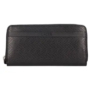 Dámská kožená peněženka Lagen Torbea - černá