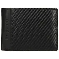 Pánská kožená peněženka Bugatti Trevis - černá