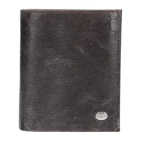 Pánská kožená peněženka DD Anekta Jaroslav - hnědá