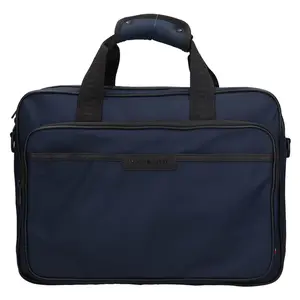Pánská taška na notebook Tommy Hilfiger Timotti, textilní, 15" − modrá