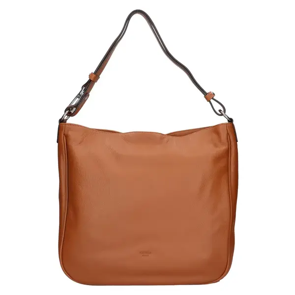 Elegantní dámská kožená kabelka Katana Jindra - koňak