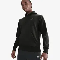 Nike Club Mens Pullover Fleece Hoodie L