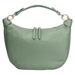 Dámska kožená kabelka Italia Enet - zelená
