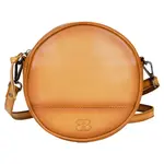 Dámska kožená crossbody kabelka Bellicci Koko - žlatá