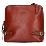 Kožená dámska crosbody kabelka Katana Essi - hnedá