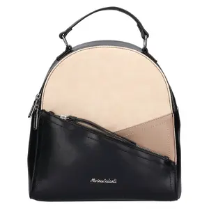Dámsky batoh Marina Galant Matelde - čierno-béžová