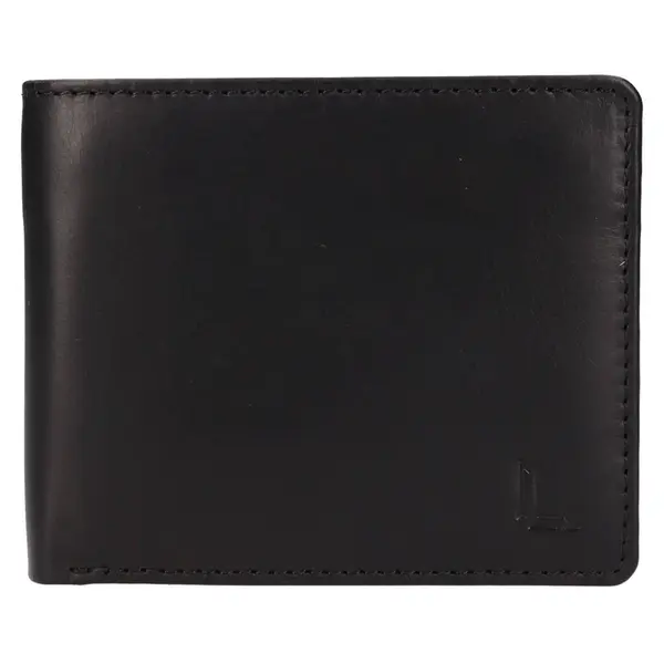 Pánska kožená peňaženka Lagen Xeno - čierna