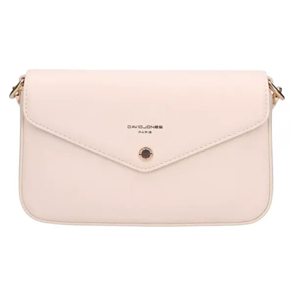 Dámska crossbody kabelka David Jones Sheena - svetlo ružová