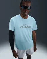Nike Miler Flash Mens Dri-FIT UV Short-Sleeve Running Top M