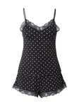 Hunkemöller Pyžamo 'Cami'  čierna / biela