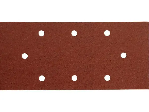 Brusné papíry, různé hrubosti, 93x190 mm, 8 otvorů, suchý zip, 10 ks - EXTOL PREMIUM Zrnitost: P120