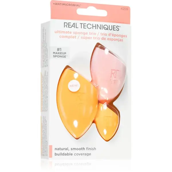 Real Techniques Ultimate Sponge Trio sada aplikátorov