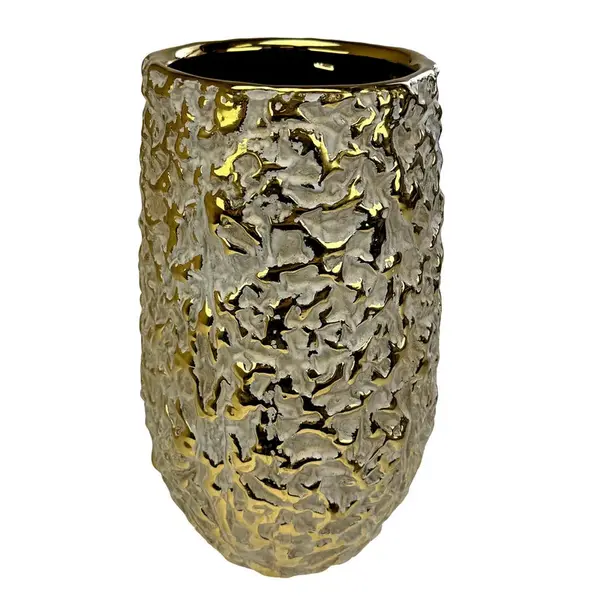 VÁZA, keramika, 18 cm