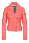 FREAKY NATION Prechodná bunda ' Bikerjacket '  koralová