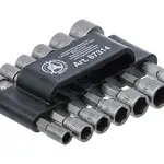 BGS Do it yourself Nástrčné hlavice 1/4" 6hranné, metrické a palcové, sada 14 ks