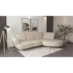 Sit & More ROHOVÁ SEDAČKA, textil, krémová