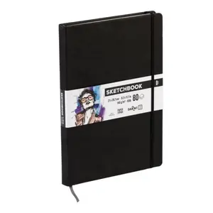 Sketchbook Darwi A4 Black