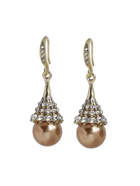 SOHI Náušnice ' Candace '  zlatá