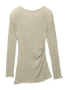 Pull&Bear Tričko  kaki