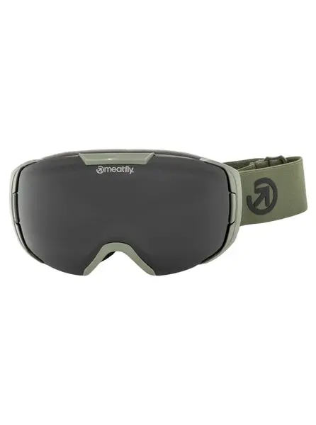 Meatfly sNB & SKI brýle Zoomer Olive | Zelená | Velikost One Size