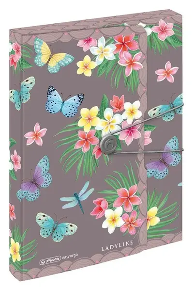 Box na spisy Ladylike A4/4 cm, Motýlci - Neuveden