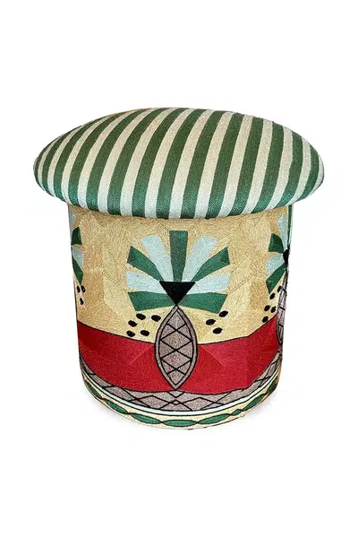 Puf Doing Goods Paloma Palm Embroidere více barev